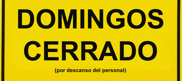 Cartel cerrado2
