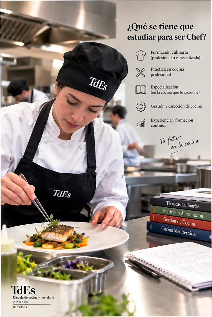 Que se tiene que estudiar para ser chef