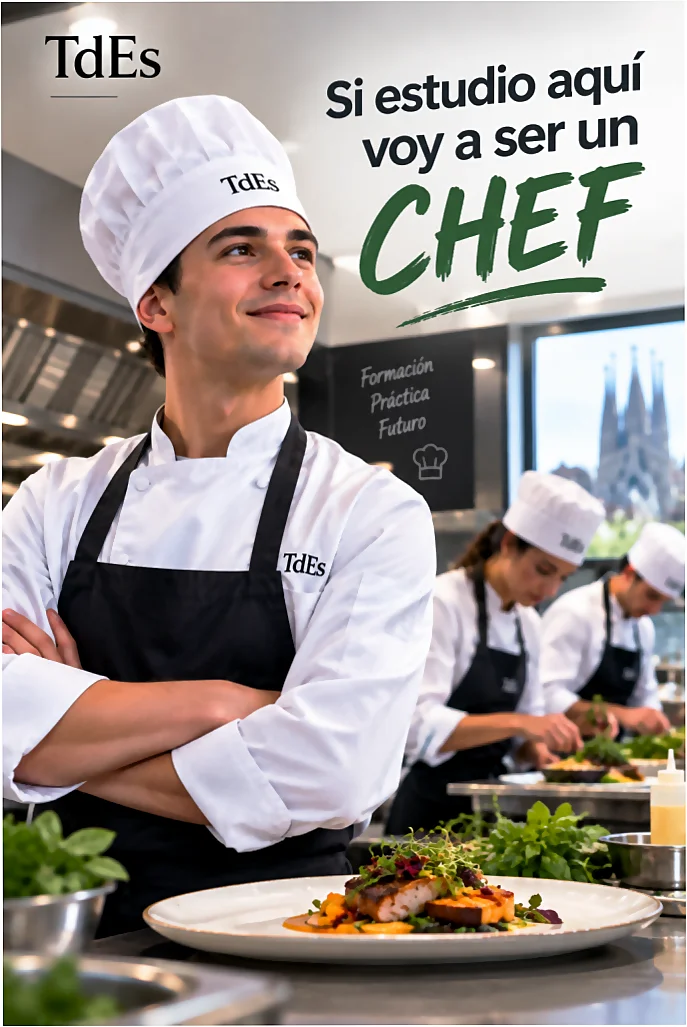 Si estudio aquí voy a ser chef