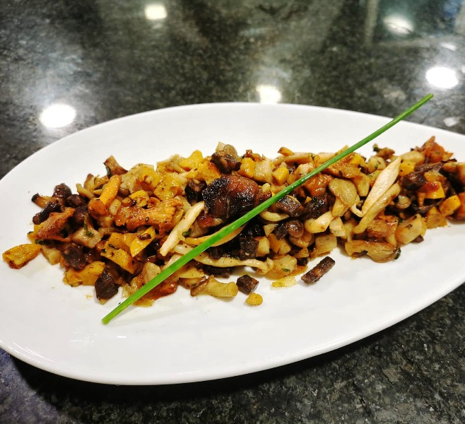 Revuelto de butifarras