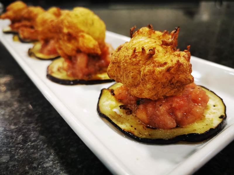 Buñuelos de bacalao