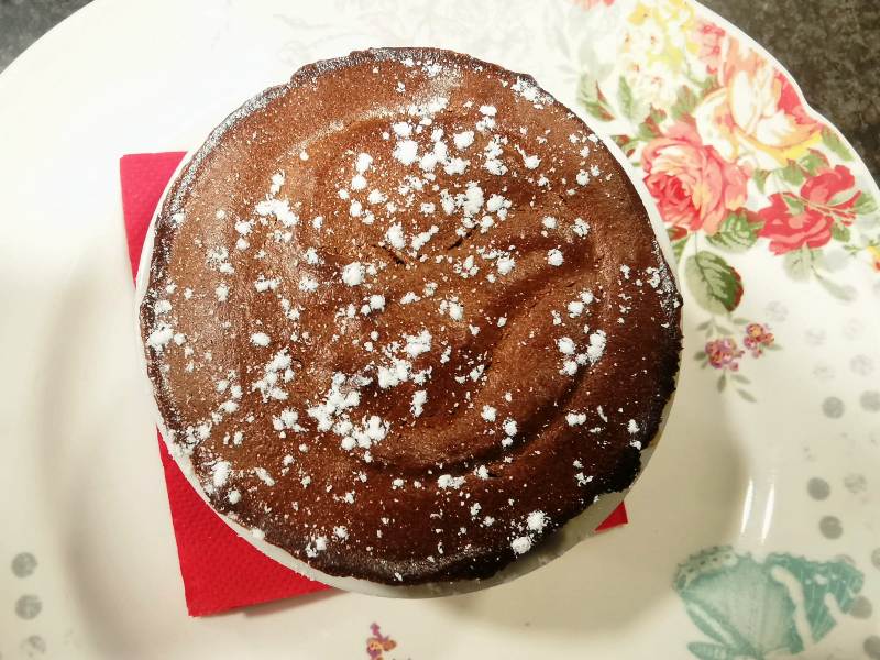 Souffle de chocolate