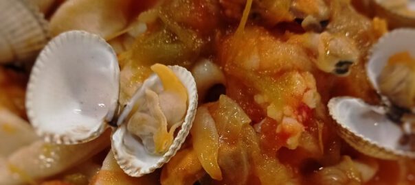 Receta de tallarines frutti di mare