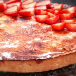 Pastel de queso tostado