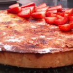 Pastel de queso tostado