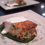 Receta de terrina de pescado con guisantes