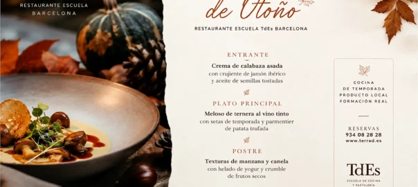 Menu expres otono TdEs Barcelona.