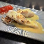 Receta de bacalao con musselina de la Escuela profesional TdEs