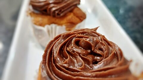 Receta de cupcake de chocolate