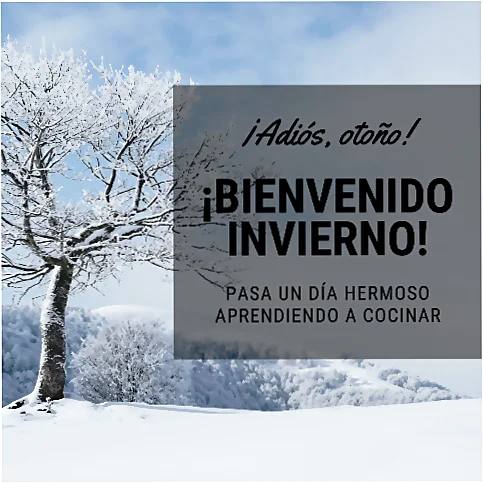 Bienvenido invierno