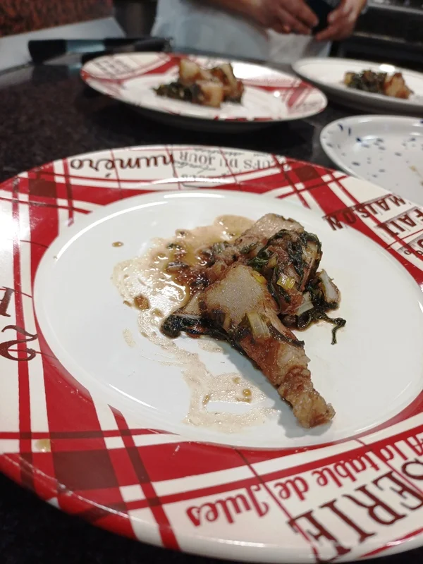 Lomo de cerdo teriyaki