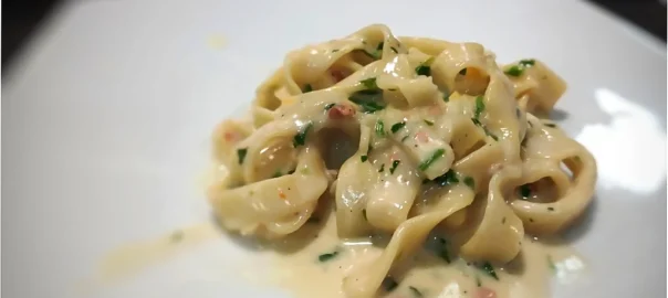 Pasta al limón. Cursos de cocina para principiantes en TdEs