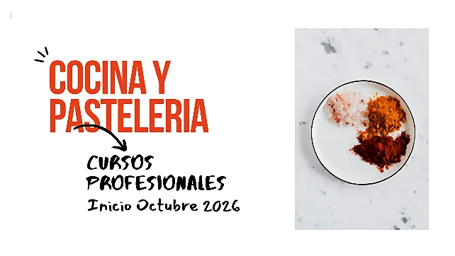 Anuncio Cursos cocina y pasteleria profesional octubre - TdEs