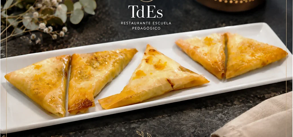 Briouates de calabaza y jengibre. Cursos de pasteleria en TdEs