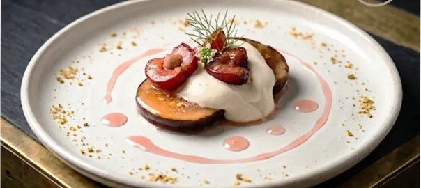 Mousse de salmón y cerezas. Cursos de cocina de verano
