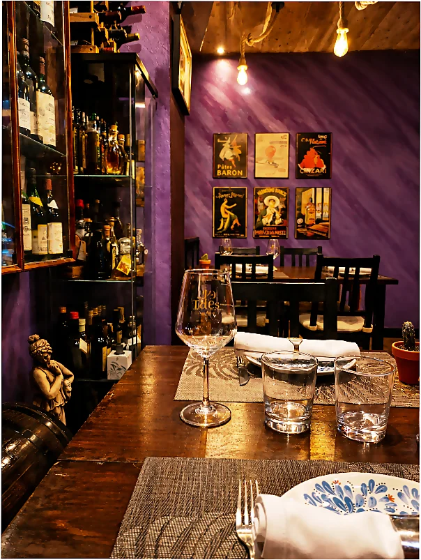 Comedor Restaurante Escuela Barcelona TdEs. Menú degustación