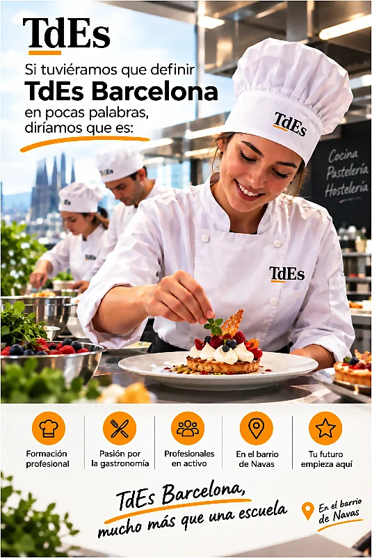 Escuela TdEs Barcelona pasión gastronómica